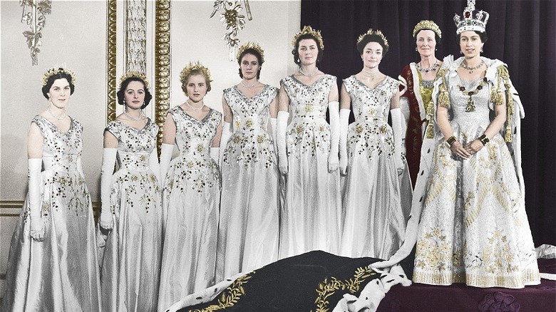 Queen Elizabeth II's maids of honor