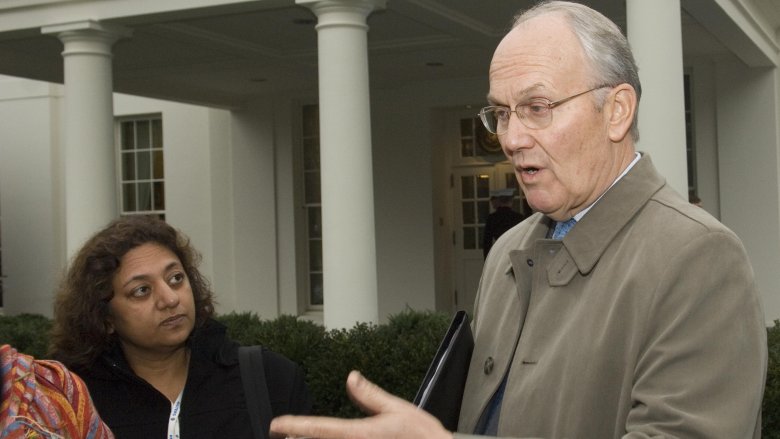 Sen. Larry Craig fields questions