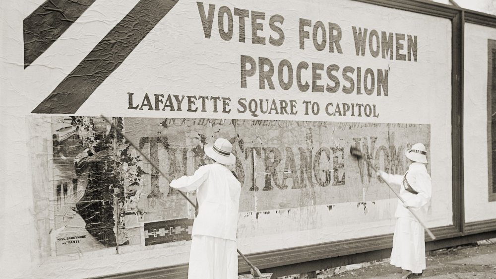 suffrage billboard