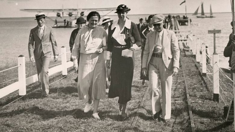 Lorena Hickok and Eleanor Roosevelt on vacation