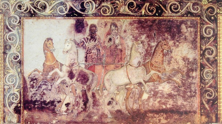 2,360-year-old Hades and Persephone fresco