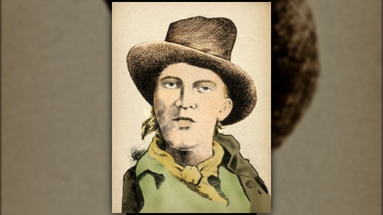 Illustration of Billy the Kid