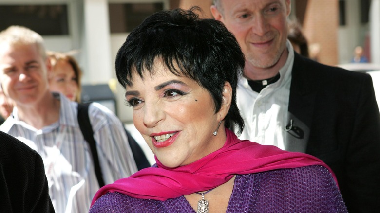 Liza Minnelli smiling