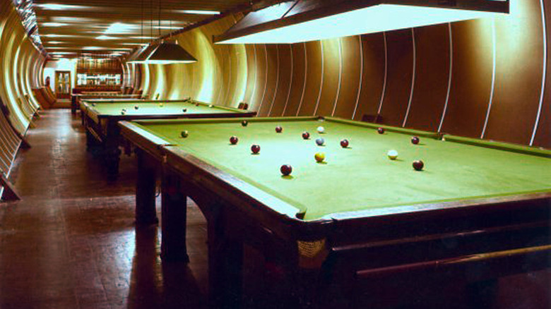 1970s snooker tables in Kingsway Exchange