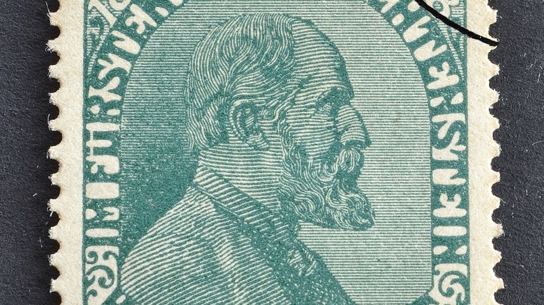 Johann II of Liechtenstein stamp