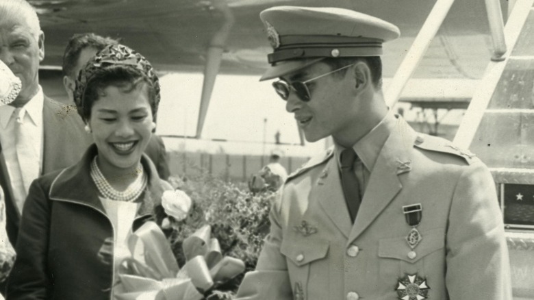 Queen Sikrit and King Bhumibol of Thailand in 1960