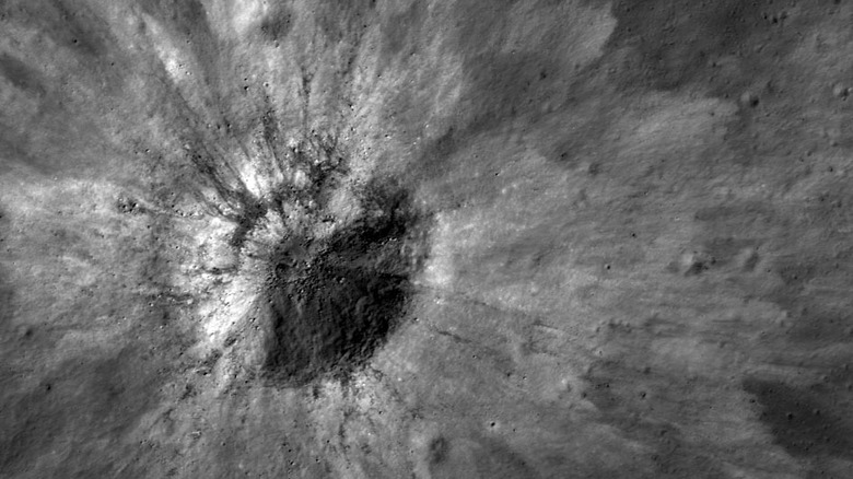 Illusion Crater on the moon