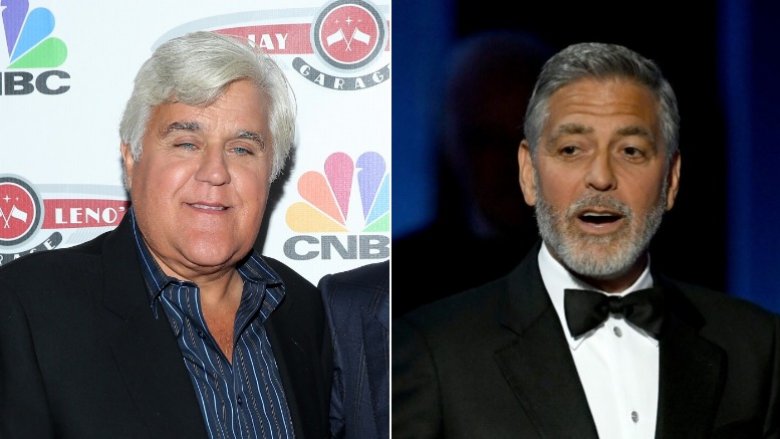 jay leno and george clooney