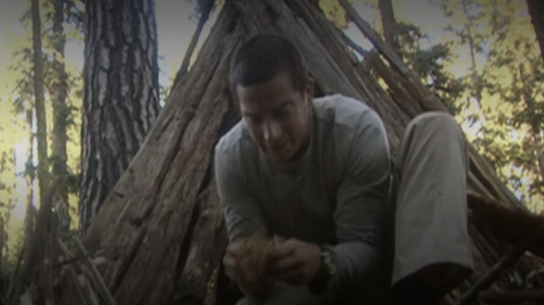 bear grylls with shelter man vs. wild