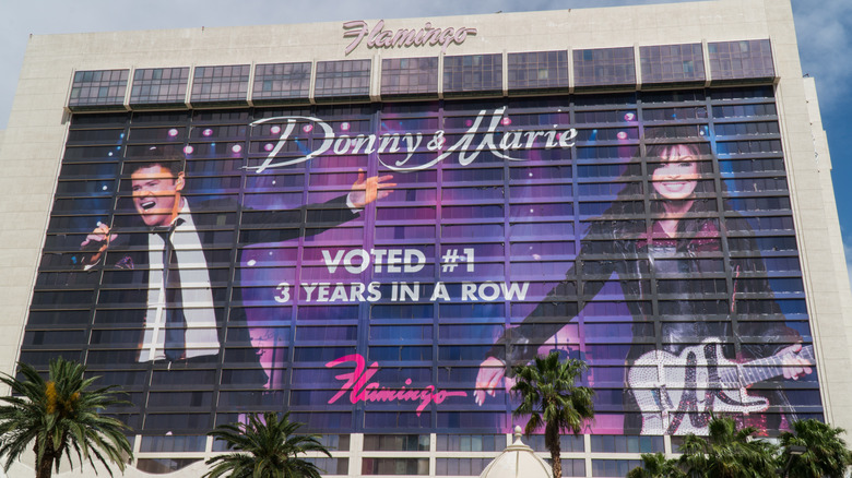 Donny & Marie show advertisement