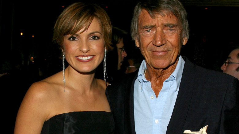 Mariska Hargitay and her father Mickey