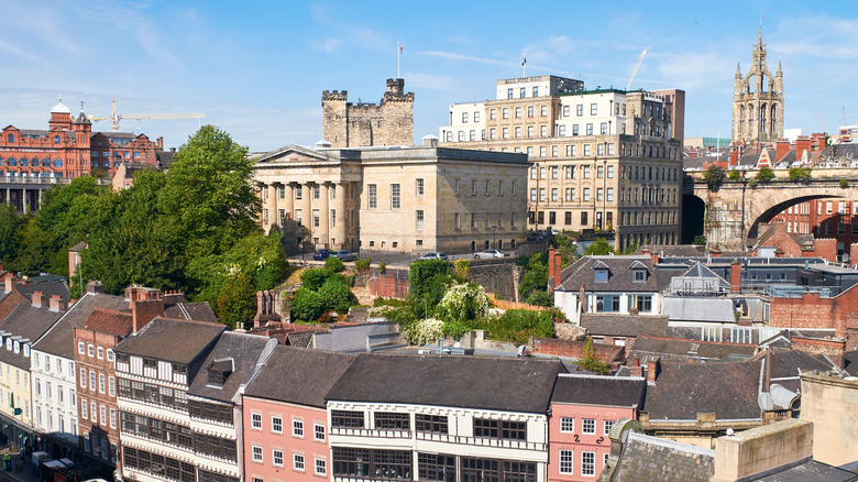 Panorama of Newcastle color