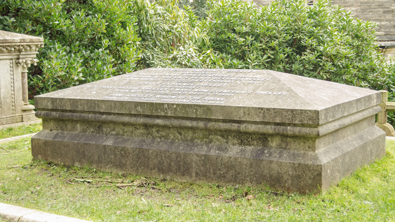 Mary Shelley grave