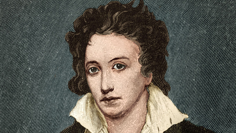 Poet Percy Bysshe Shelley