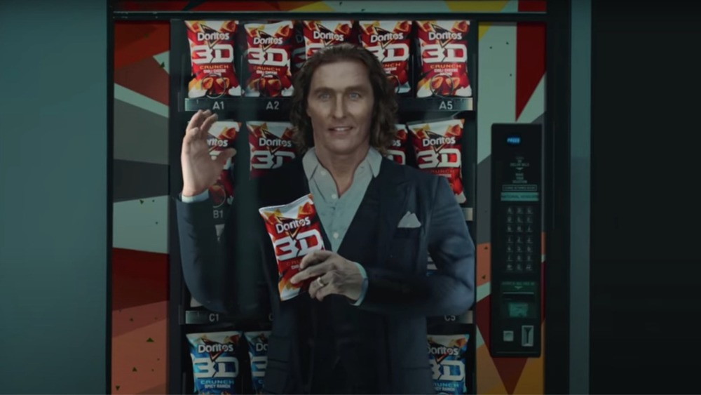 Matthew McConaughey self-actualizing via Doritos