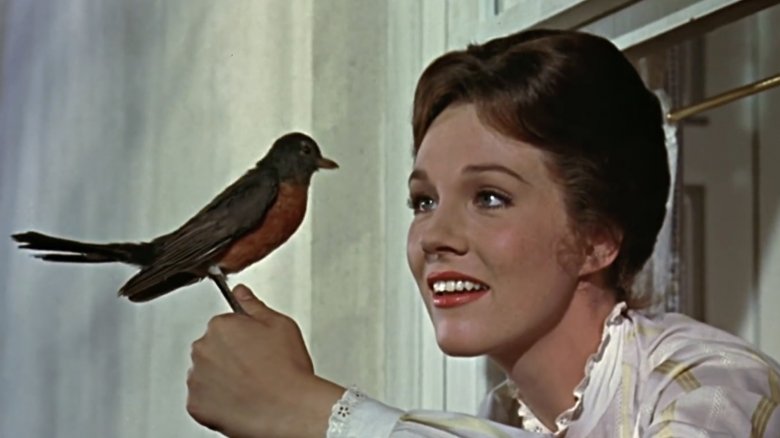 mary poppins with bird