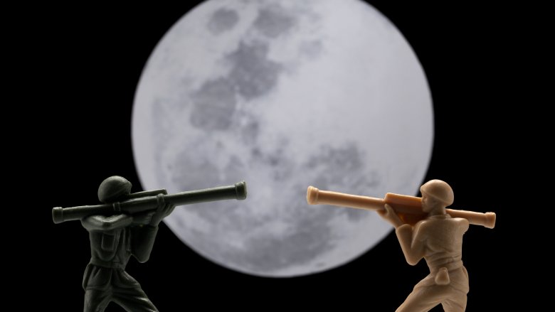 army on moon