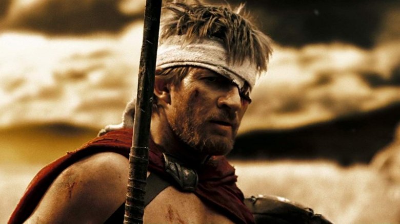 david wenham in 300 as a spartan