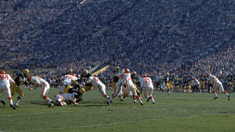 teams competing during the first Super Bowl