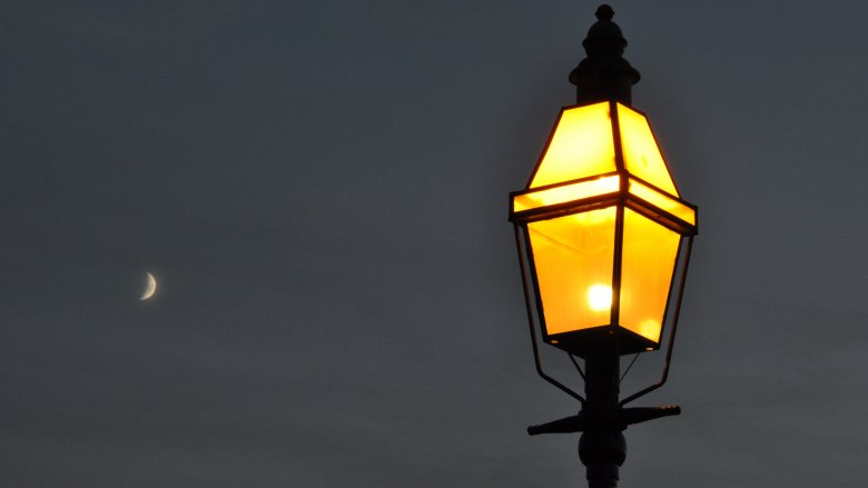 old street lamp