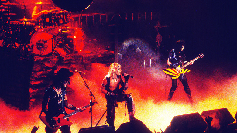 Motley Crue on stage