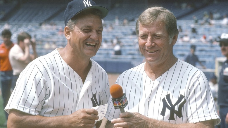 Roger Maris and Mickey Mantle, 1984