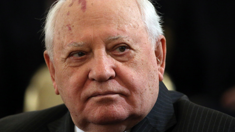 Gorbachev close up