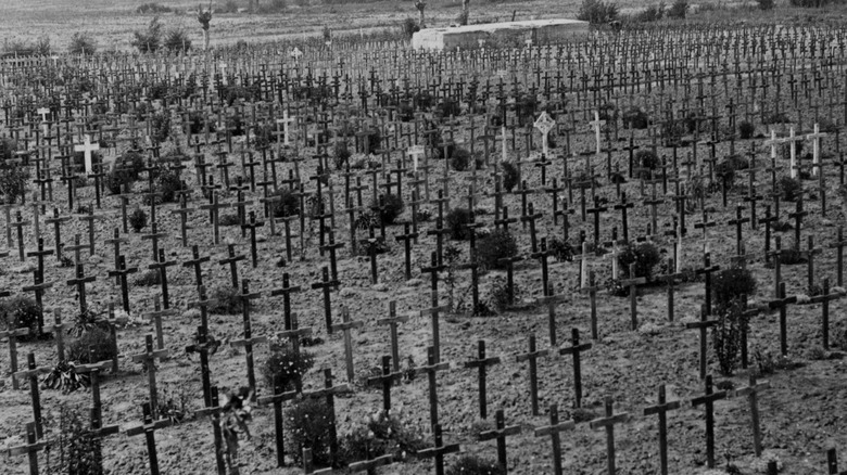 British military graves at Paschendale