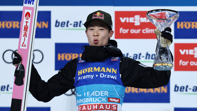 Ski jumper Ryoyu Kobayashi 