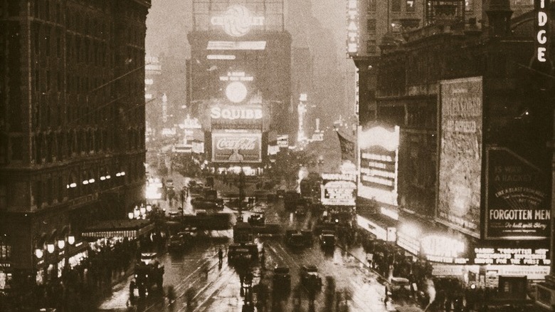 New York's Times Square in 1930s