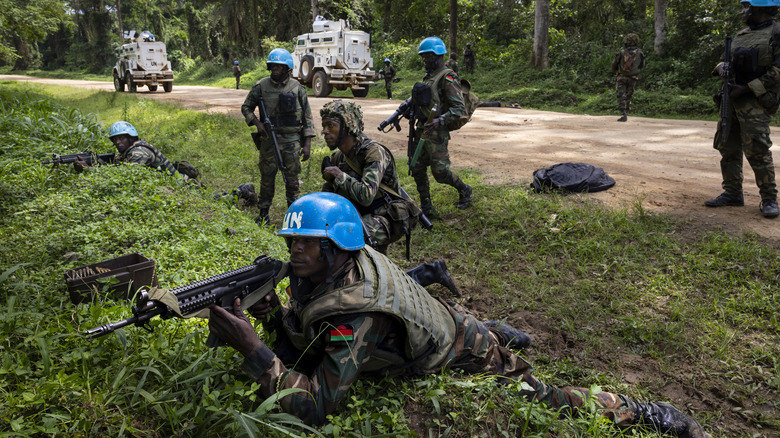 UN soldiers in DR Congo