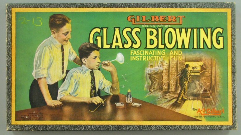 The Gilbert Glass Blowing Kit for Boys