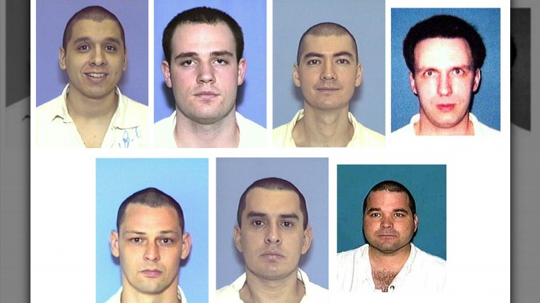 Texas Seven mugshots