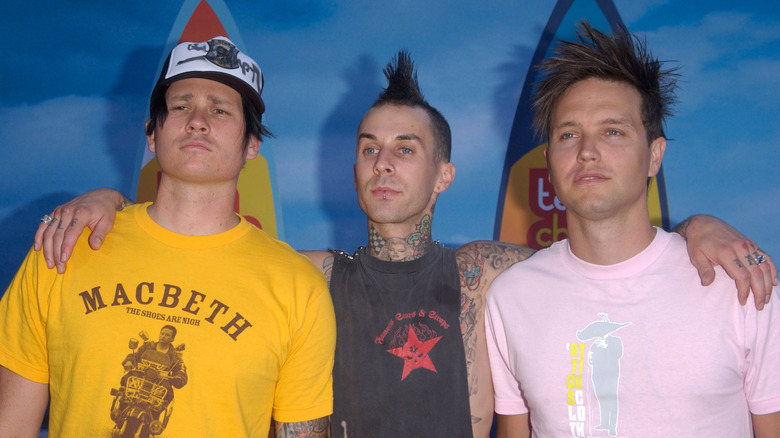 Tom Delonge, Travis Barker, Mark Hoppus 