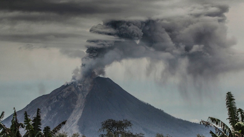 Mount Sinabung, Indonesia