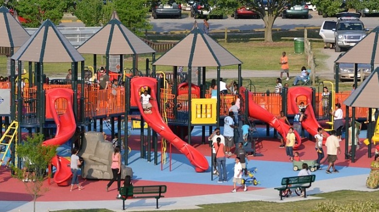 playground at Mount Trashmore park 