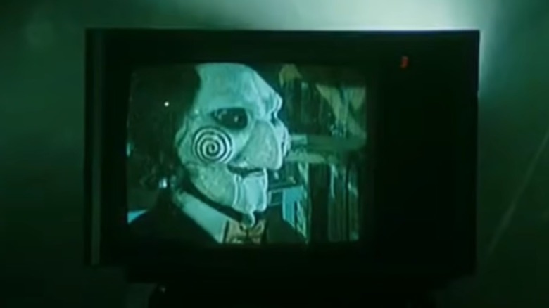 jigsaw on the monitor