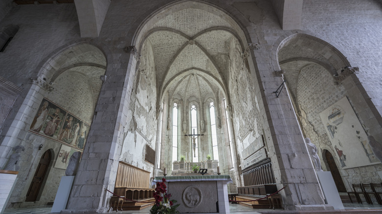 Cathedral in Venzone, Italy