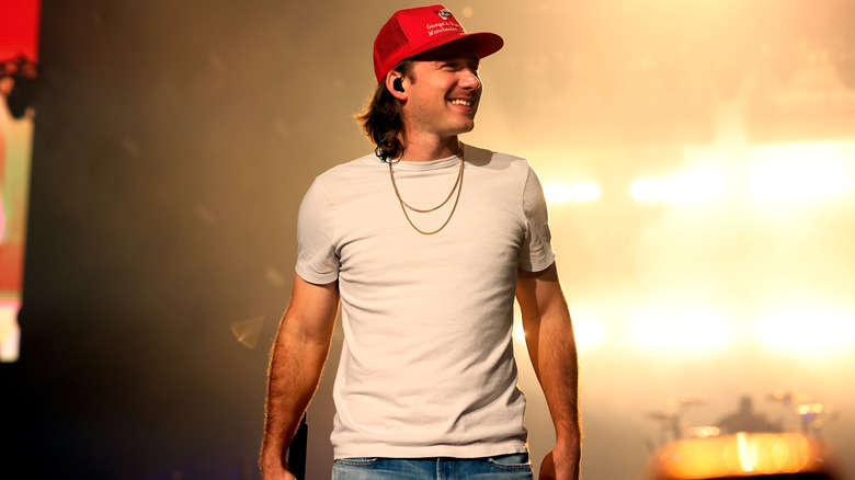 Morgan Wallen performing in 2022