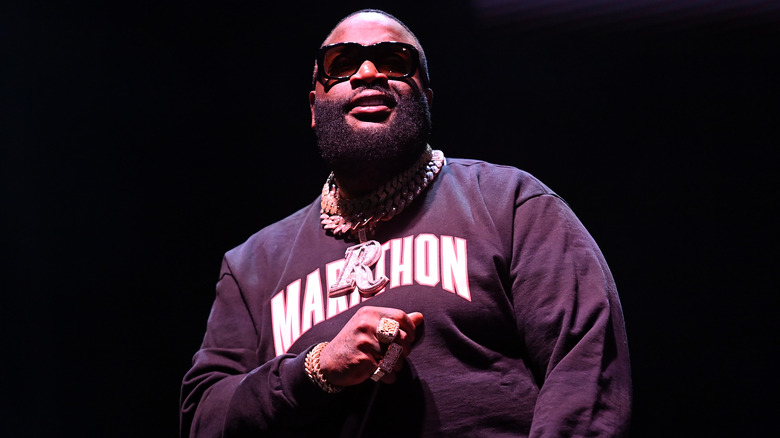 Rick Ross performing in 2022