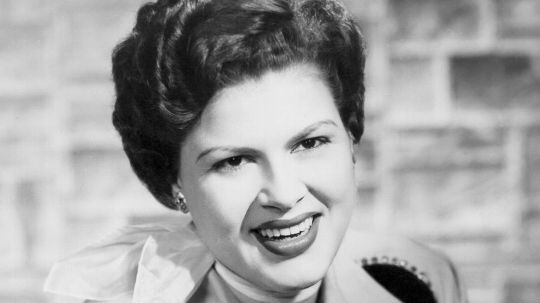 Patsy Cline smiling in publicity photo