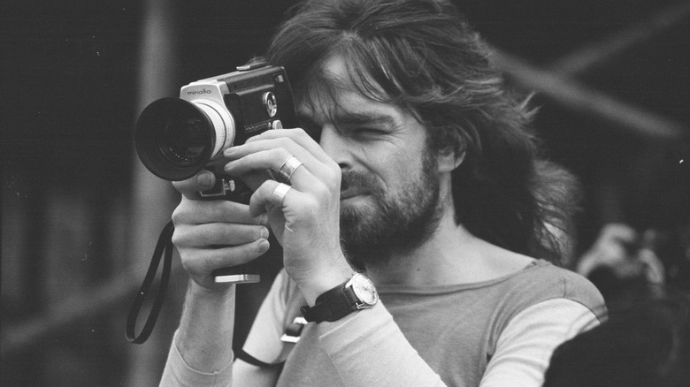 Richard Wright filming Pink Floyd