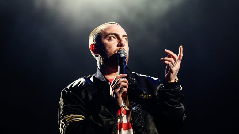 Mac Miller on stage