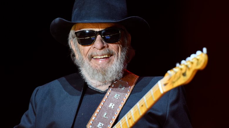 Merle Haggard smiling