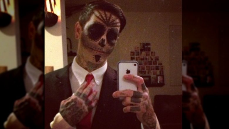 Mitch Lucker in costume