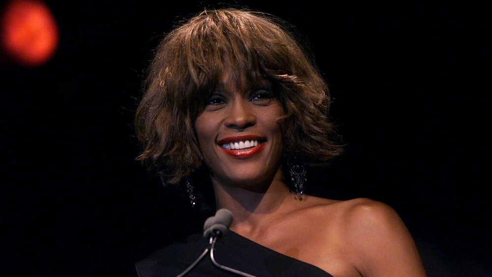 Whitney Houston smiling 