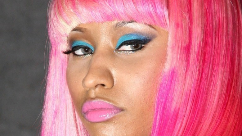 Nicki Minaj face close-up