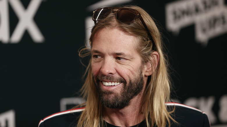 Taylor Hawkins smiling