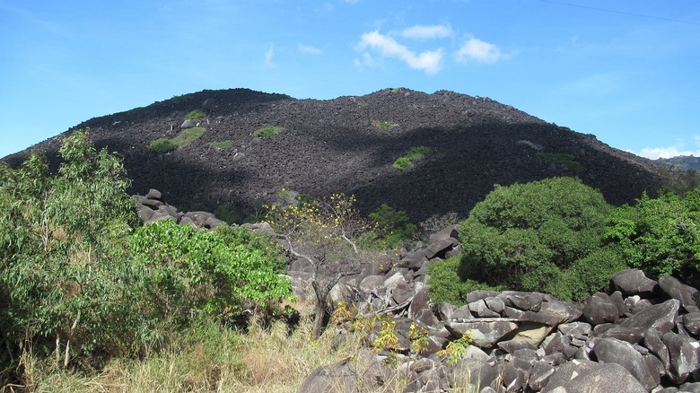 Black Mountain in Black Mountain (Kalkajaka) National Park near Cooktown, Queensland, Australia.