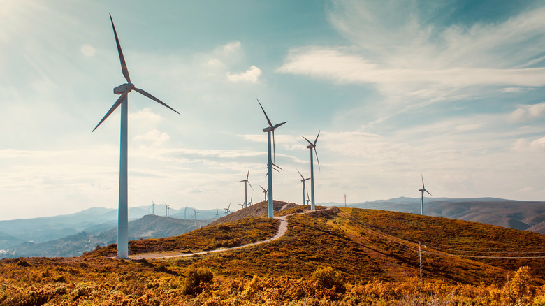 Wind turbines